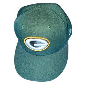 Green Bay Packers New Era 9FIFTY NFL Adjustable Green Strap Back Cap Football